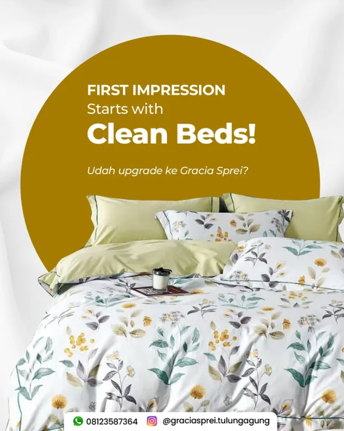 <p>Bayangin pas masuk kamar, yang keliatan adalah: